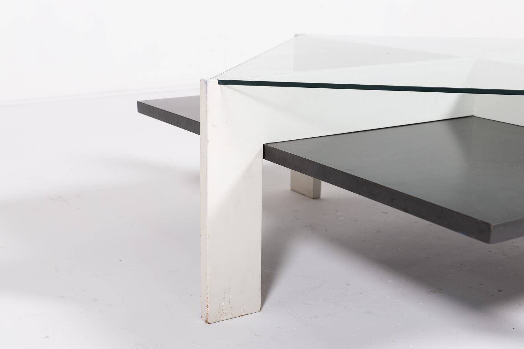 Architectural coffee table from Alvin Lustig