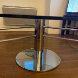 Coffee table modular round glass design