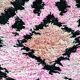 Moroccan Berber rug boujaad hallway vintage 365 x 80 cm