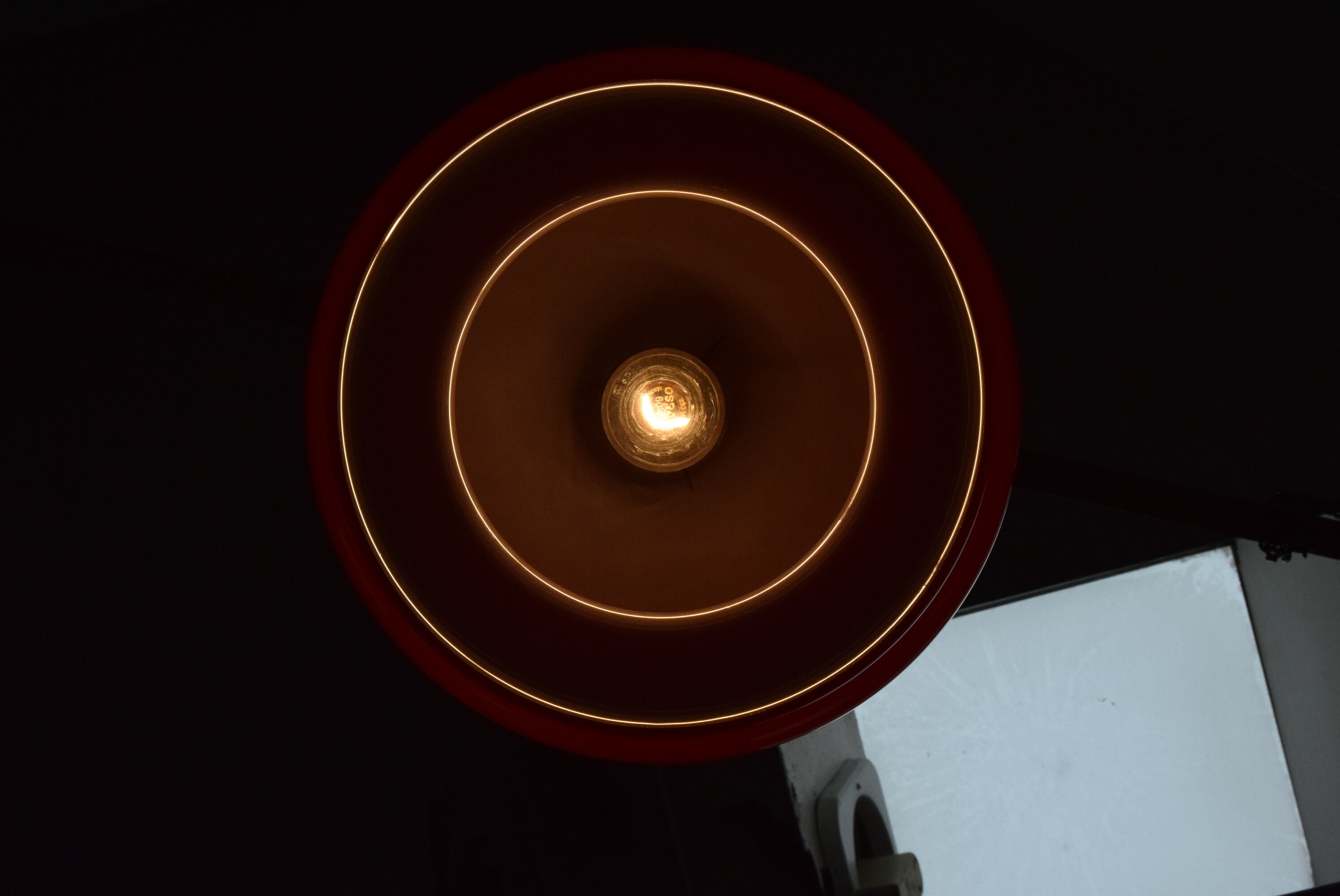 Mid-century glass pendant,1960's