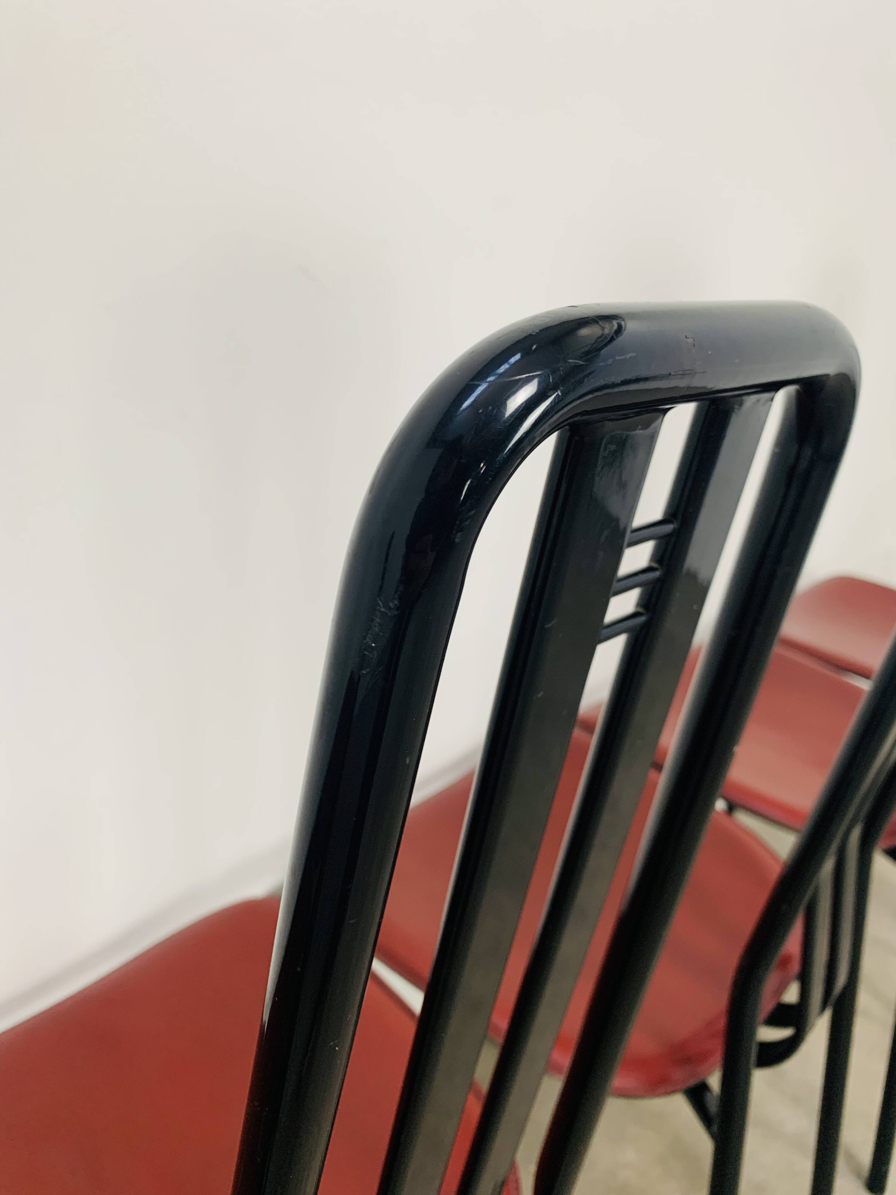 6 chairs by Giorgio Cattelan for Cidue Italy, postmodern, 1980s