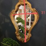Golden mirror - 47x31cm