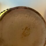 Set of 2 MCM table lamps: Unique recycled pieces made from vases by Ditmar Urbach Keramik – Czech Republic.