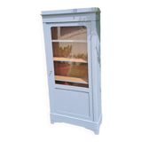 Wardrobe with 1 glass door, late 19th century