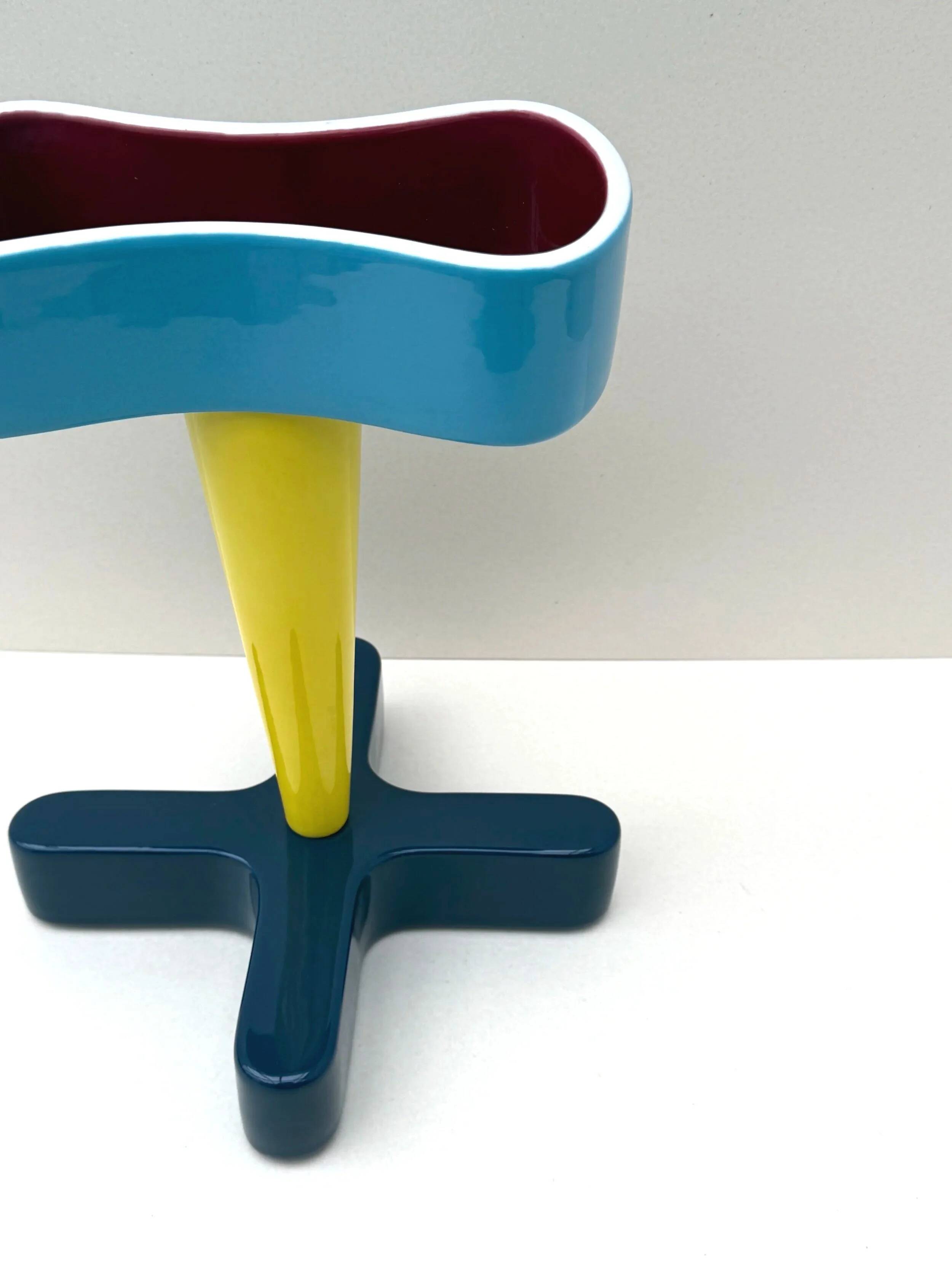 Ceramic vase by Karim Rashid for Bitossi no. 24/349