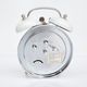 Mechanical alarm clock Mebus, Germany 1970s