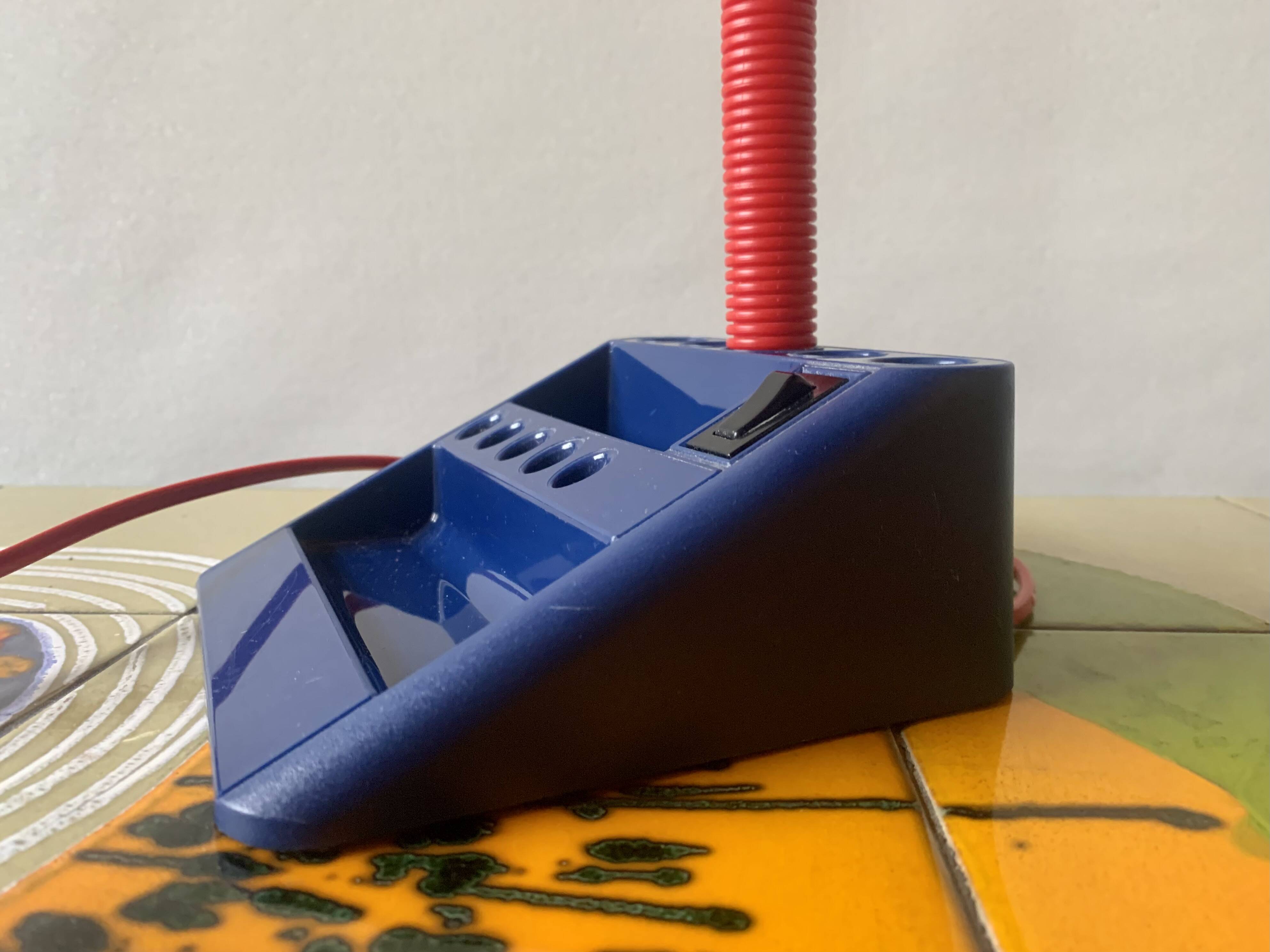 Vintage Memphis Style Multicolor Desk Lamp - Massive Model 12938