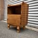 Magnificent Vintage Art Deco Bedside Table from the 1940s | Nightstand to Restore