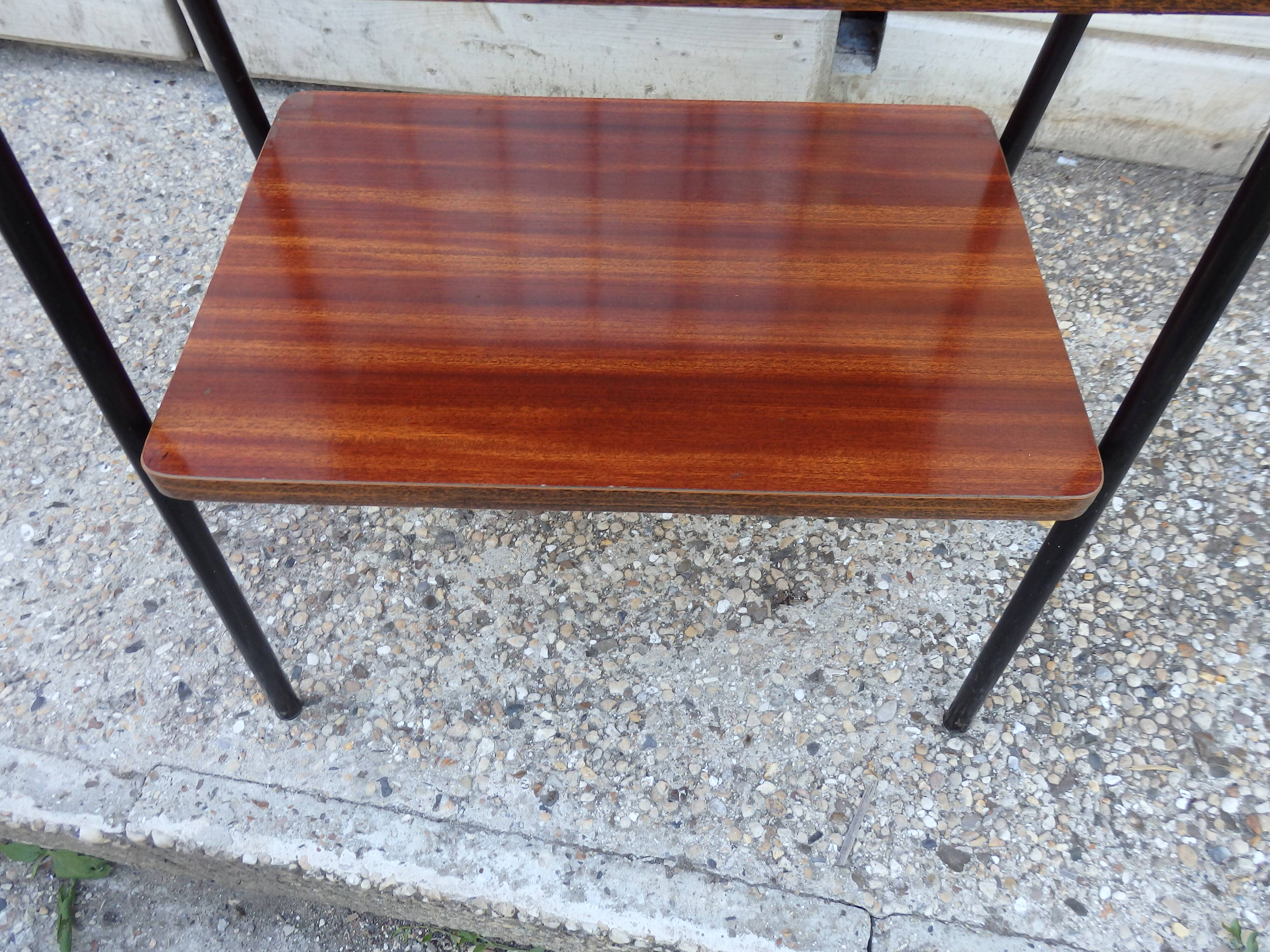 Vintage formica side table