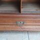 Walnut cardboard box stamped BRUN.G
