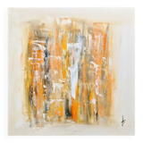 Abstract painting table