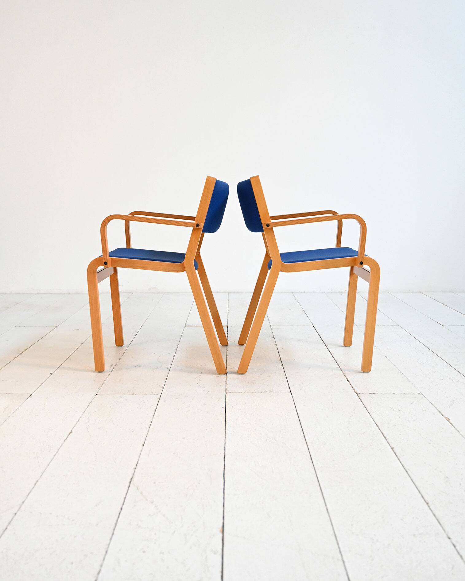 Set of eight chairs by Magnus Olesen, late 20th century