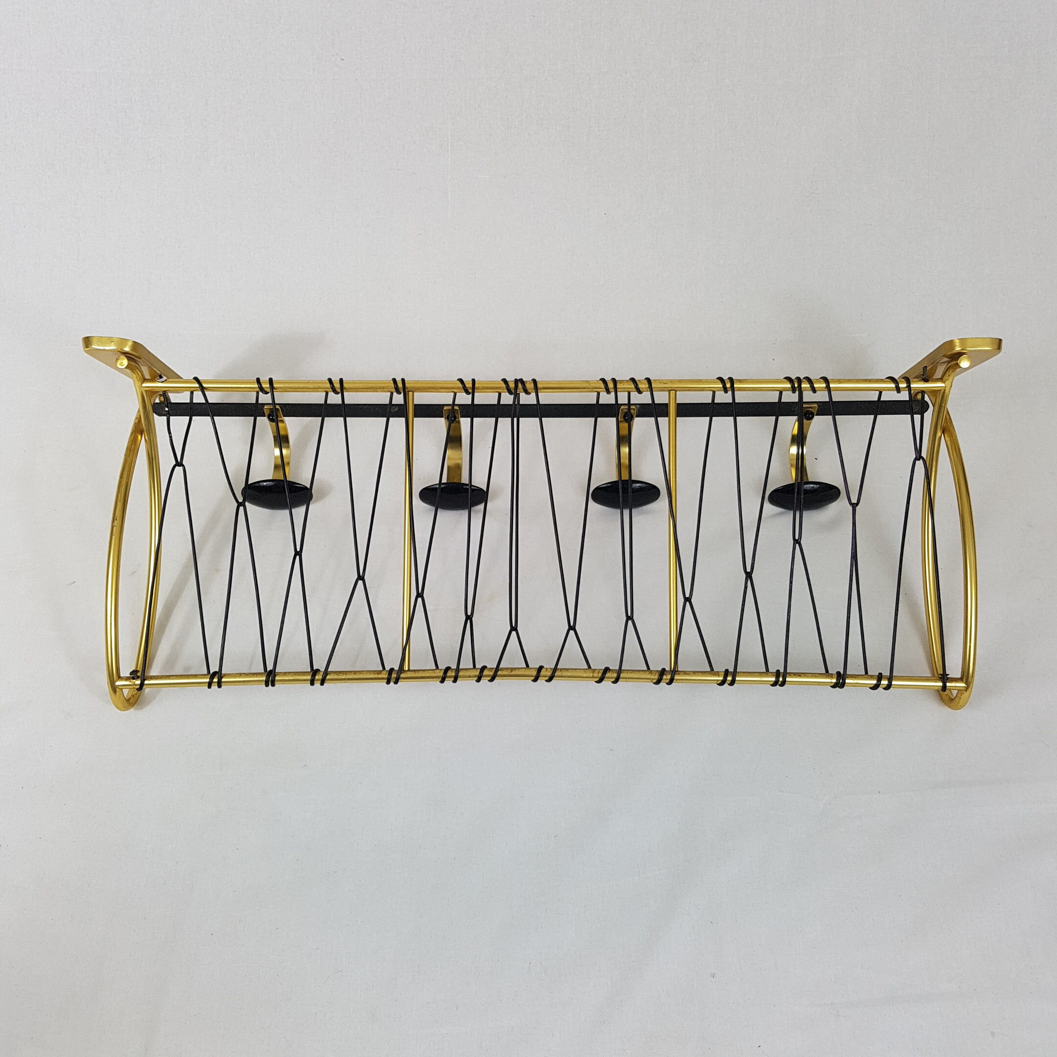 Coatrack garmet scoubidou Golden