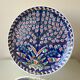Kutahya porcelain plate with Iznik ottoman motifs
