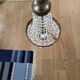 Lustre montgolfiere a pampilles