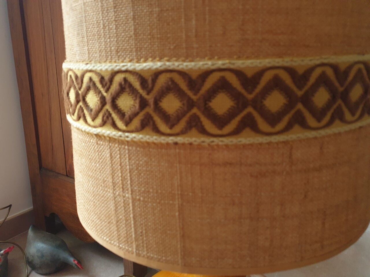 Ceramic floor lamp 70s