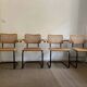 Set of 4 B64 armchairs by Marcel Breuer