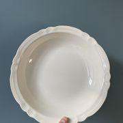Dish round hollow hollow sarreguemines France