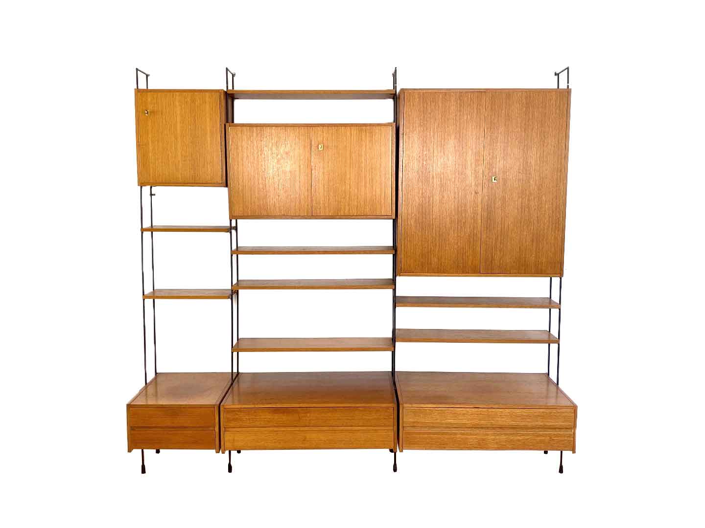 Vintage omnia wall unit by ernst dieter hilker, 1960s
