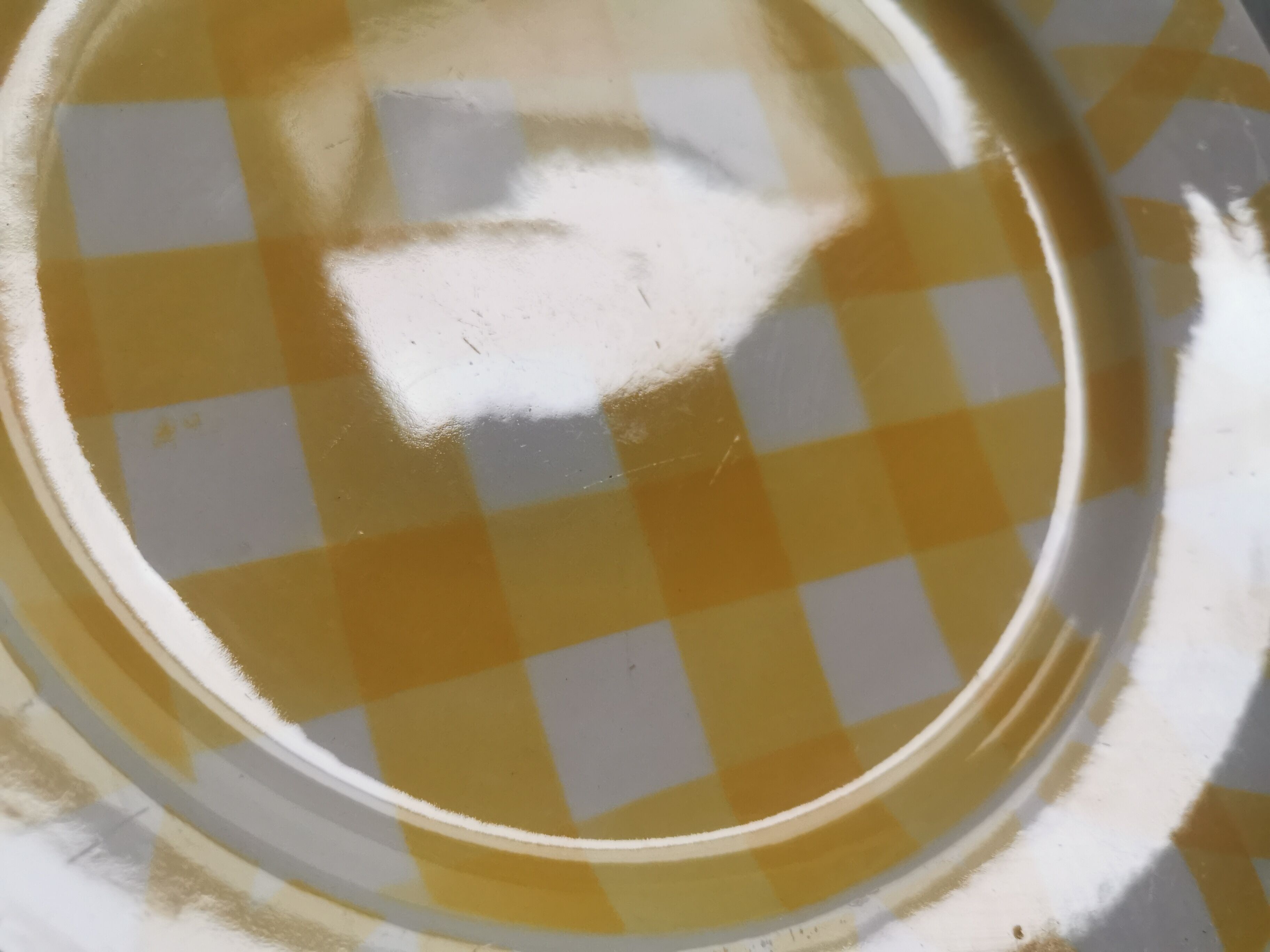 Assiettes carreaux Glasgow