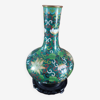 Vase cloisonné