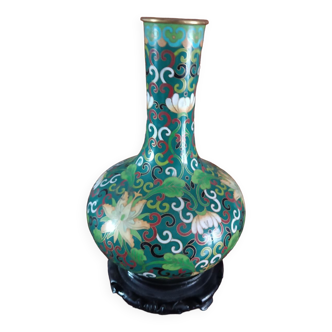 Vase cloisonné