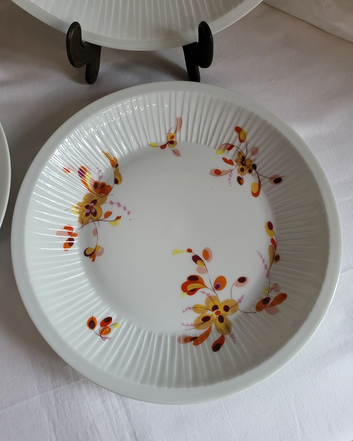 5 Haviland France Limoges Porcelain Soup Plates