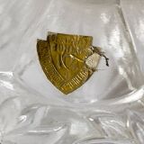 Genuine Bohemian crystal candy box, Czechoslovakia, 1950s-60s