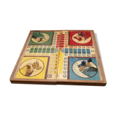 Petits chevaux jeu de l'oie vélodrome