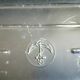 Beautiful old suitcase Vintage 1970s in marine metal army boat captain