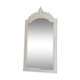 Mirror with decorated pediment 148x74cm