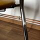 Yamakado chair, chrome and yellow skai