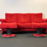 Ekornes Stressless Soul & Blues Suite – in Red Alcantara