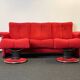 Ekornes Stressless Soul & Blues Suite – in Red Alcantara
