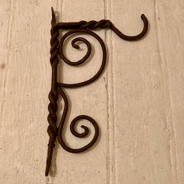 Patères Fer Forgé Torsadé