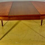 Louis XVI style table in cherry with 2 extensions