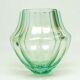 Art Deco vase, crystal, Moser, Czechoslovakia, 1930s