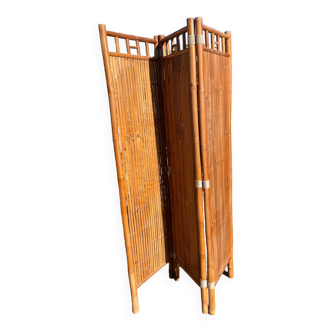Vintage bamboo screen