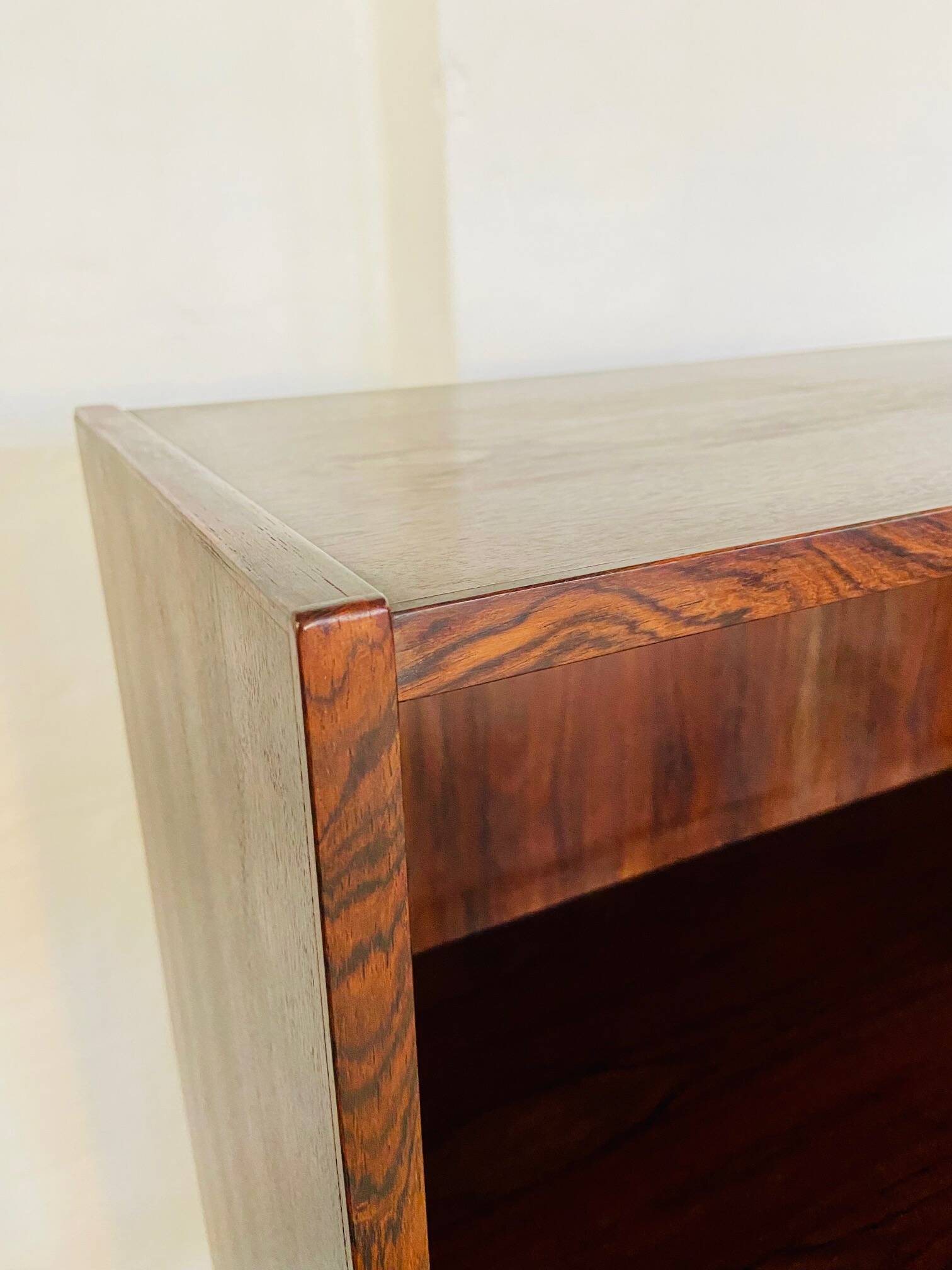 Danish Retro Vintage Bookcase in Rosewood 1960s