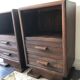 Pair of art deco bedside tables