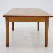 1960s Hans J Wegner Solid Oak Coffee Table 'AT-15' for Andreas Tuck, Denmark