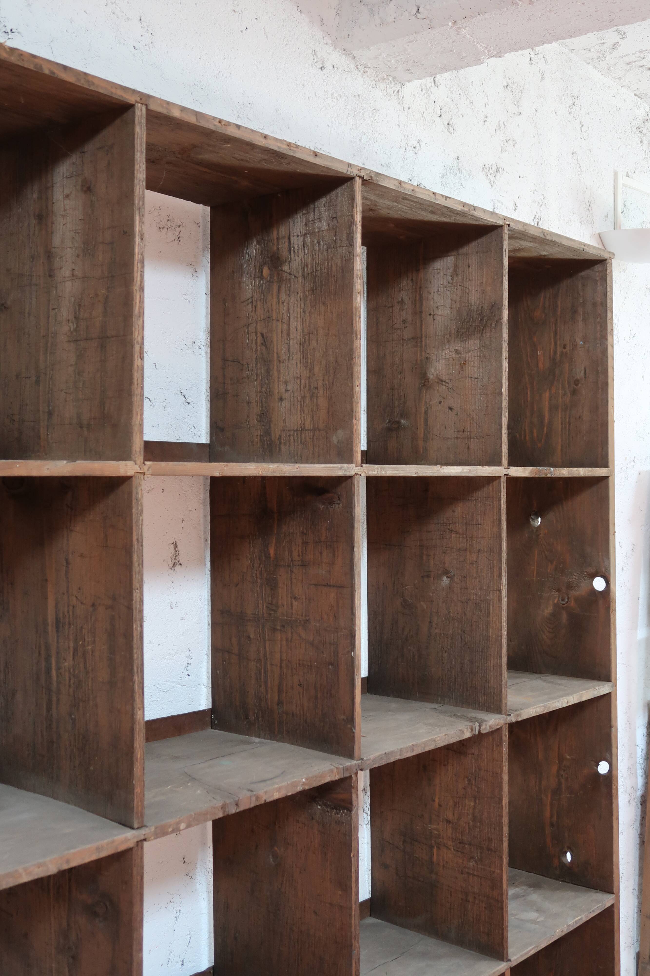 Vintage workshop locker furniture