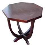 Small Octagonal Art Deco Pedestal Table