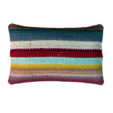 Vintage turkish handmade cushion cover , 30 x 50 cm