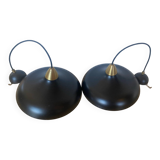 Paire de suspensions vintage