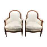 Pair of Louis XVI-style shepherdesses