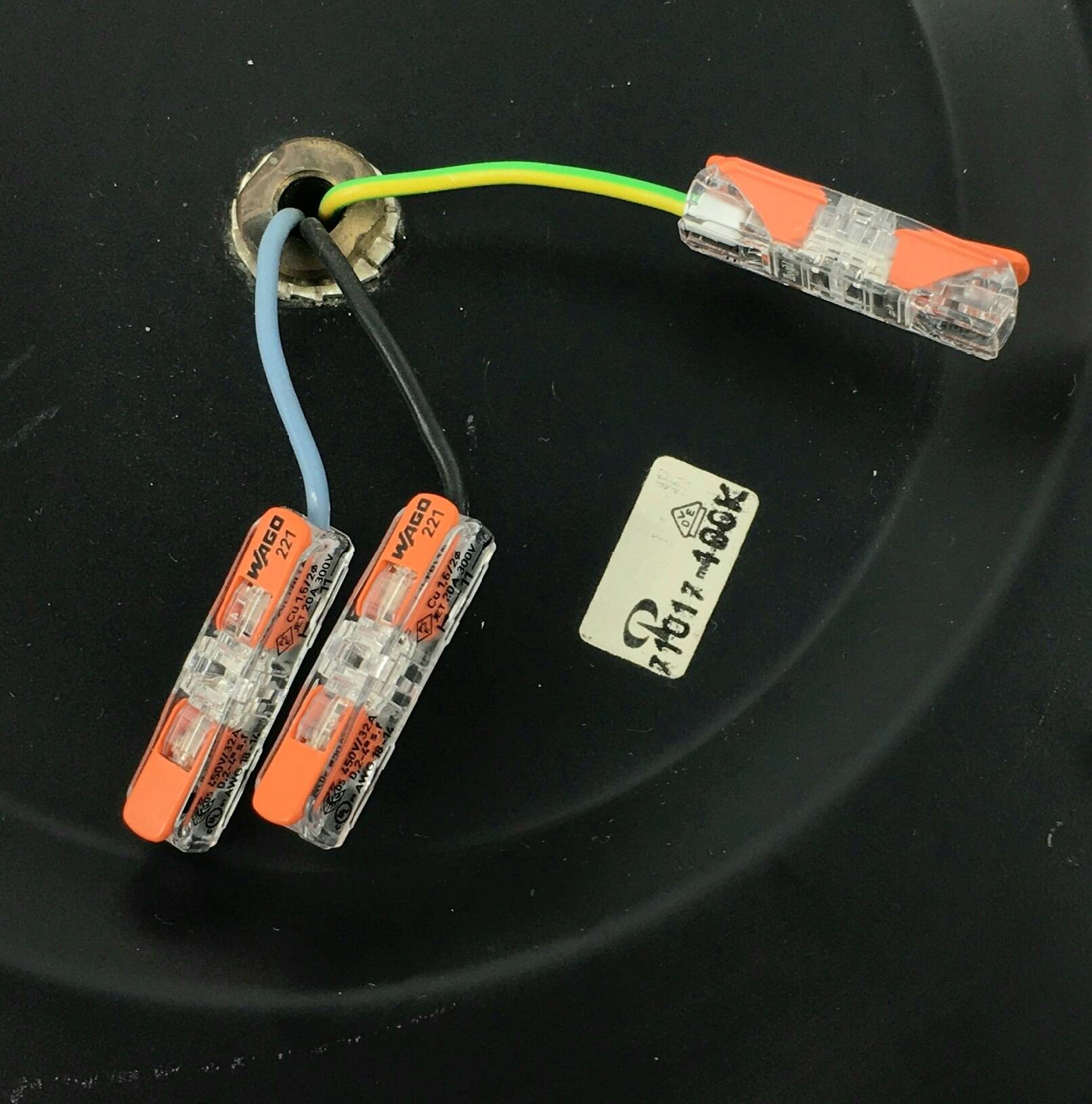 1/2 XL Mid-Century Space Age Wave Glass Ceiling Lights by Koch & Lowy, 70s