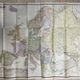 Very large map 93x73: Physical and Political Europe, printed by L