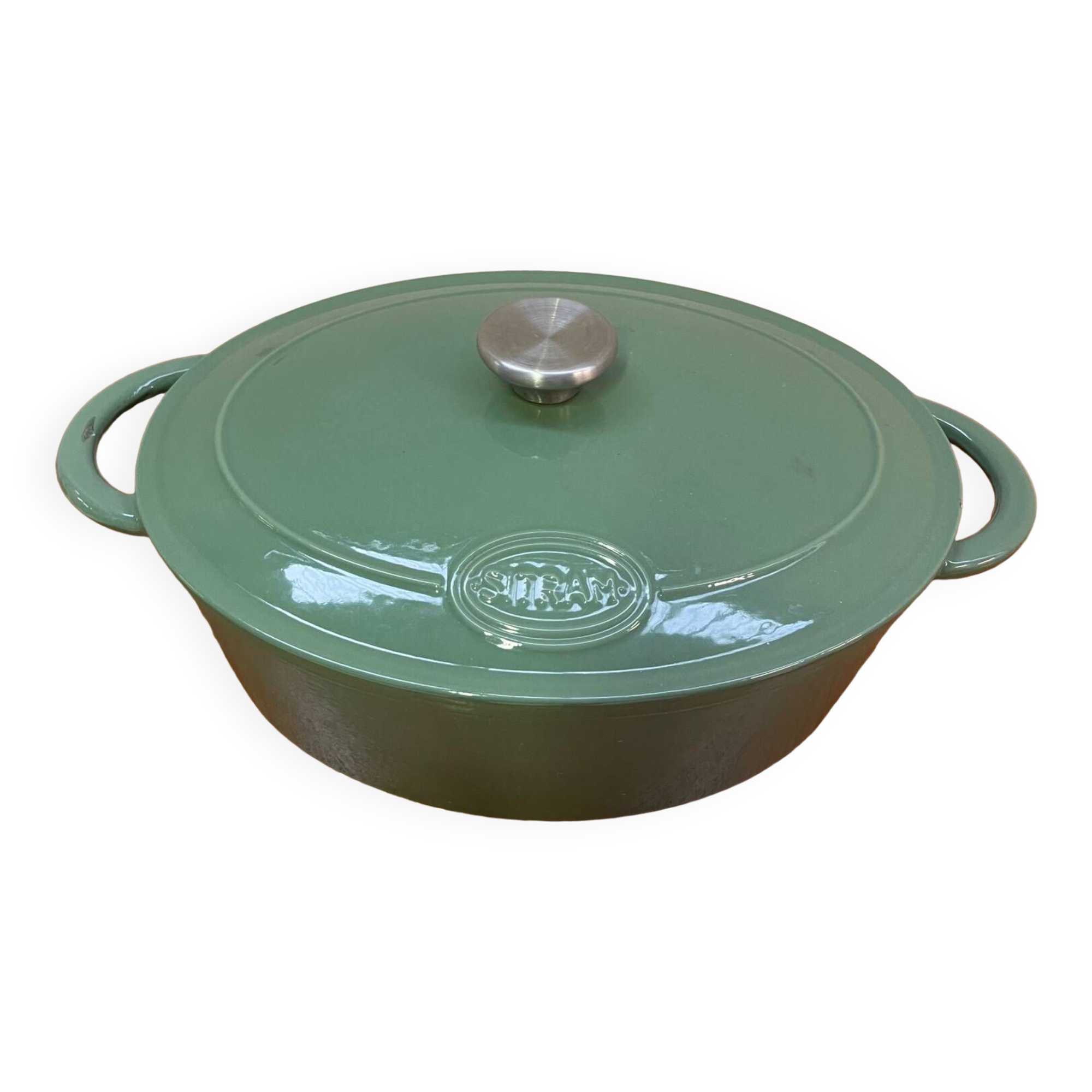Sitram cast iron casserole dish