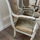 4 fauteuils époque DIrectoire